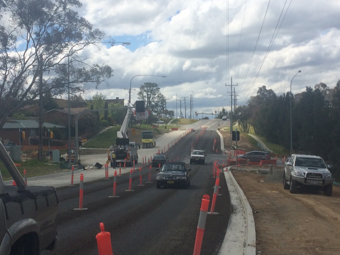 Cooma street and Barrack Flat Drive intersection upgrade
